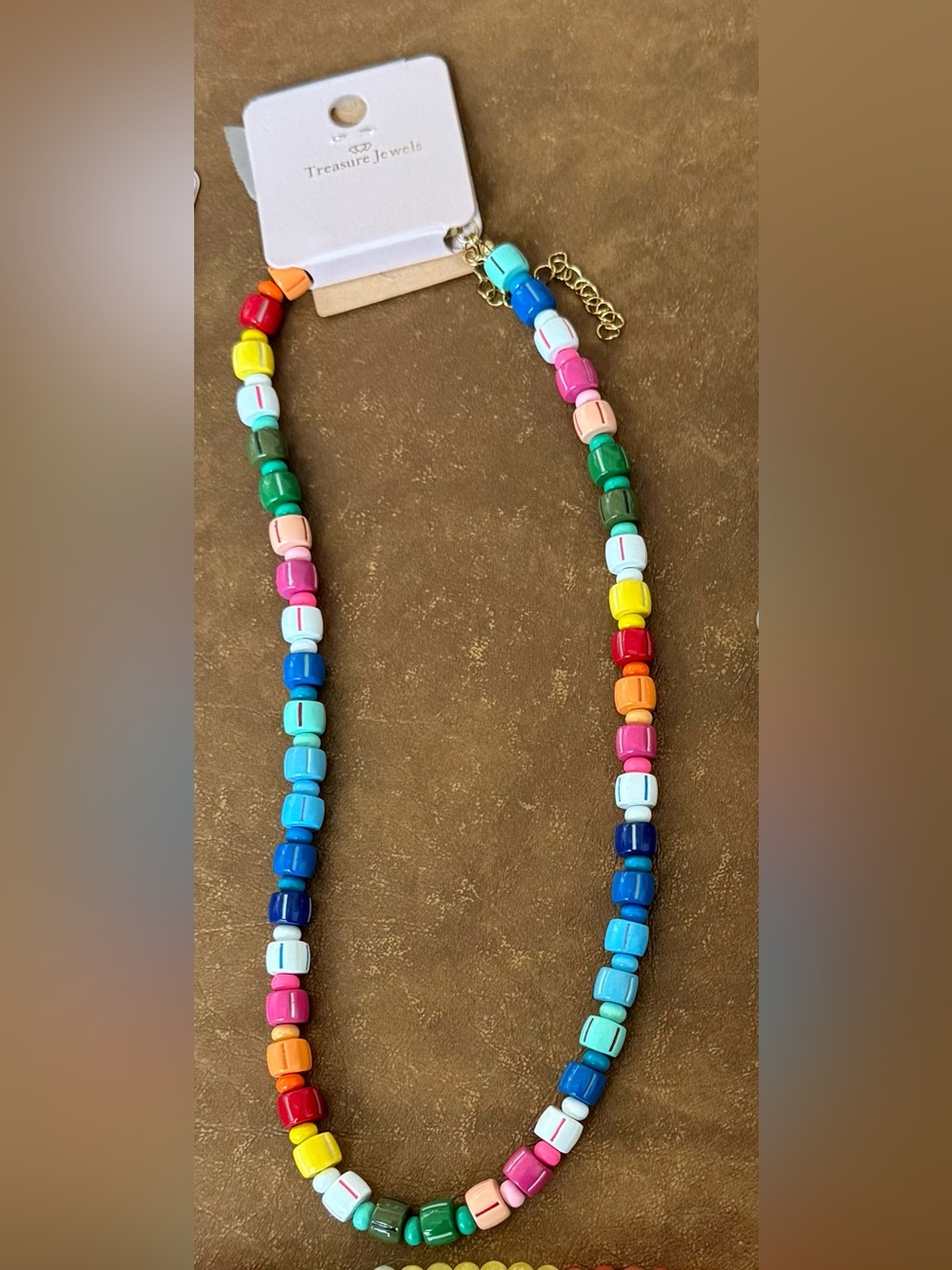 NWT by Treasure Jewels Multicolor Beaded Necklace